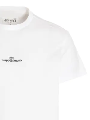'Maison Margiela Paris' T-shirt Man MAISON MARGIELA White