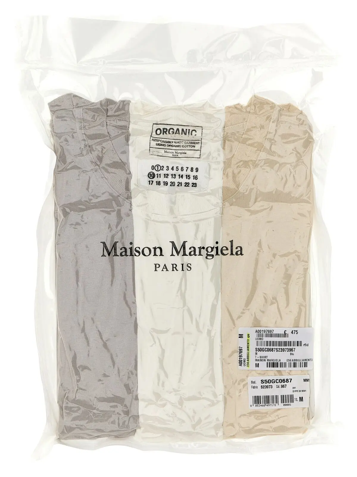 Футболка 3 packs Maison Margiela Багатокольоровий 1 3 pack t-shirts MAISON MARGIELA Multicolor