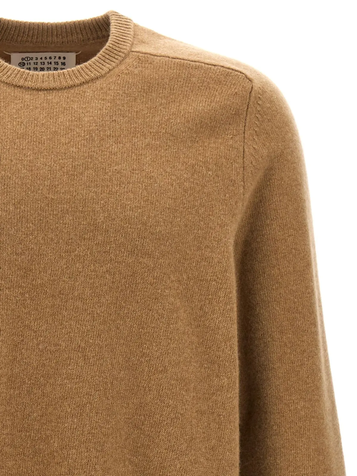 Светр Maison Margiela Wool Бежевий 3 Wool sweater Unisex MAISON MARGIELA Beige