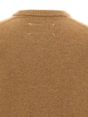 Wool sweater 100% wool MAISON MARGIELA Beige