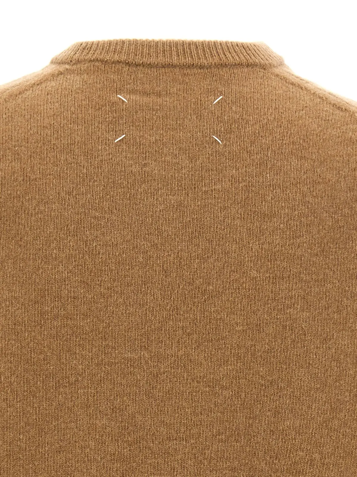 Светр Maison Margiela Wool Бежевий 4 Wool sweater 100% wool MAISON MARGIELA Beige