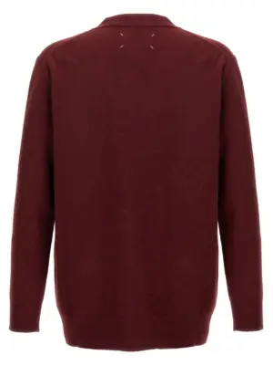 Wool cardigan S50HP0014M13058248 MAISON MARGIELA Bordeaux
