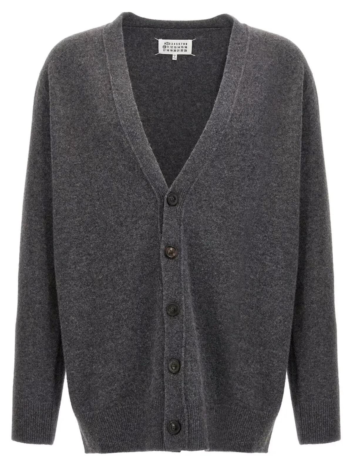 Вовняний кардиган Maison Margiela Сірий 1 Wool cardigan MAISON MARGIELA Gray