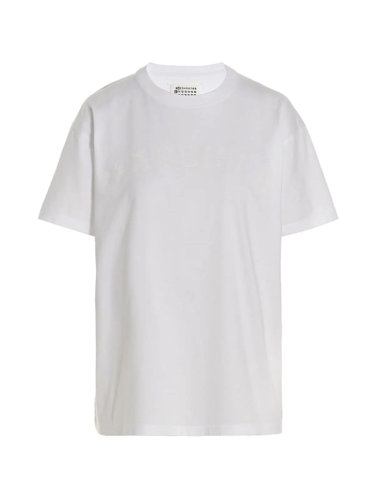 Футболка з логотипом Maison Margiela Біла 1 Logo t-shirt MAISON MARGIELA White