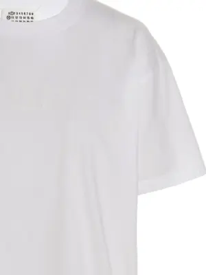 Logo t-shirt Woman MAISON MARGIELA White