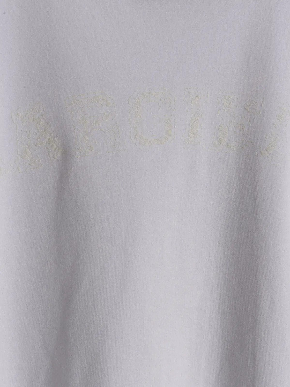 Футболка з логотипом Maison Margiela Біла 4 Logo t-shirt 100% cotton MAISON MARGIELA White