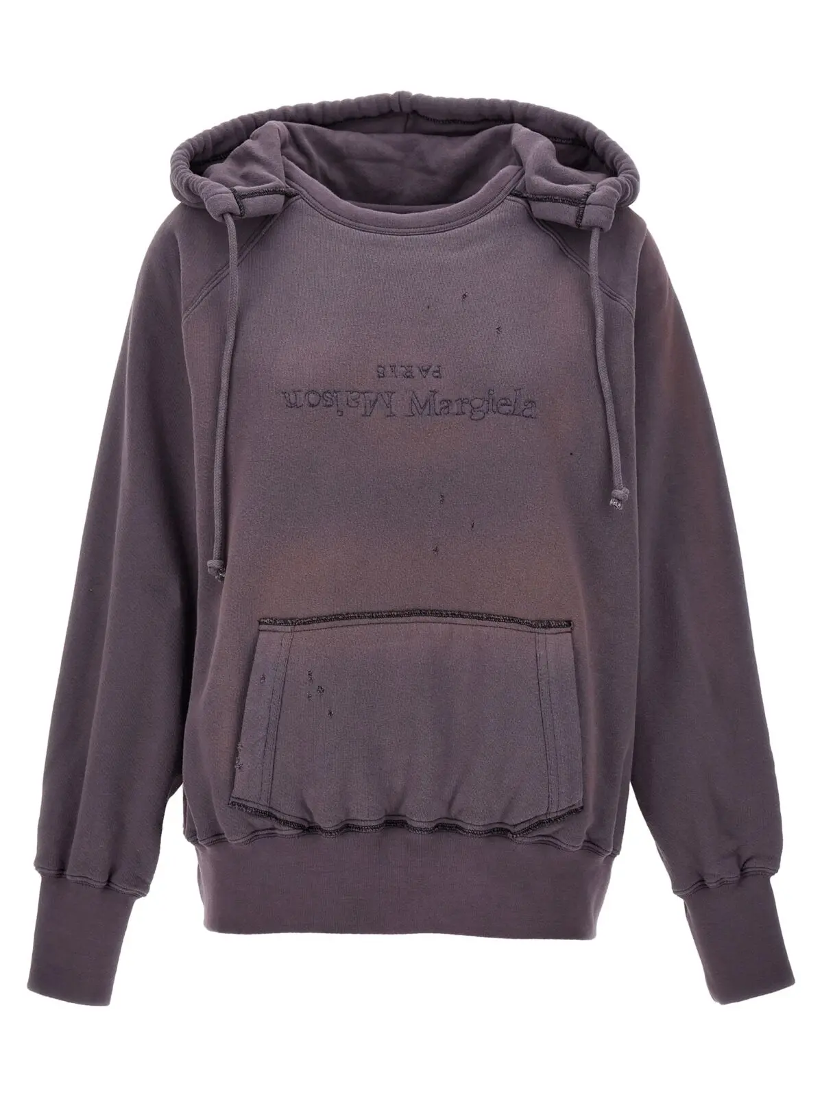 Худі Logo reverse Maison Margiela 1 'Logo reverse' hoodie MAISON MARGIELA Purple