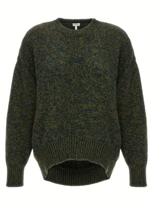 Double neck sweater LOEWE Green