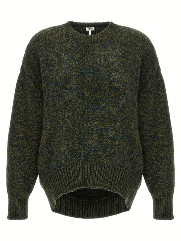 Double neck sweater LOEWE Green