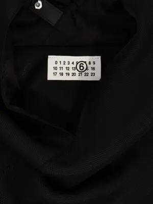 'Classic japanese' shoulder bag 100% polyester MM6 MAISON MARGIELA Black