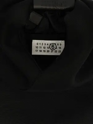 'Japanese bag classic small' shoulder bag 100% polyester MM6 MAISON MARGIELA Black