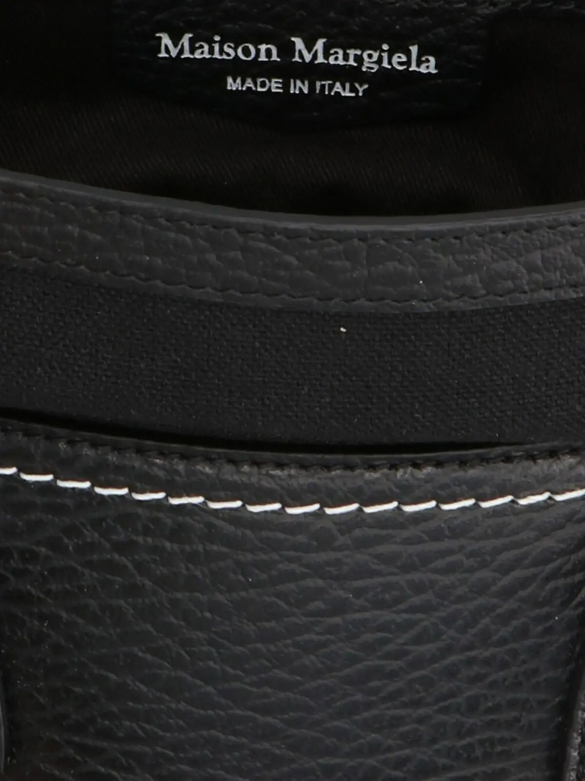 Сумка Maison Margiela 5AC Classique Micro Чорна 4 '5AC Classique Micro' handbag 100% polyvinyl butyral MAISON MARGIELA Black