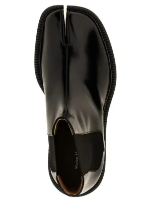 'Tabi' Chelsea boots 100% calfskin leather (Bos Taurus) MAISON MARGIELA Black