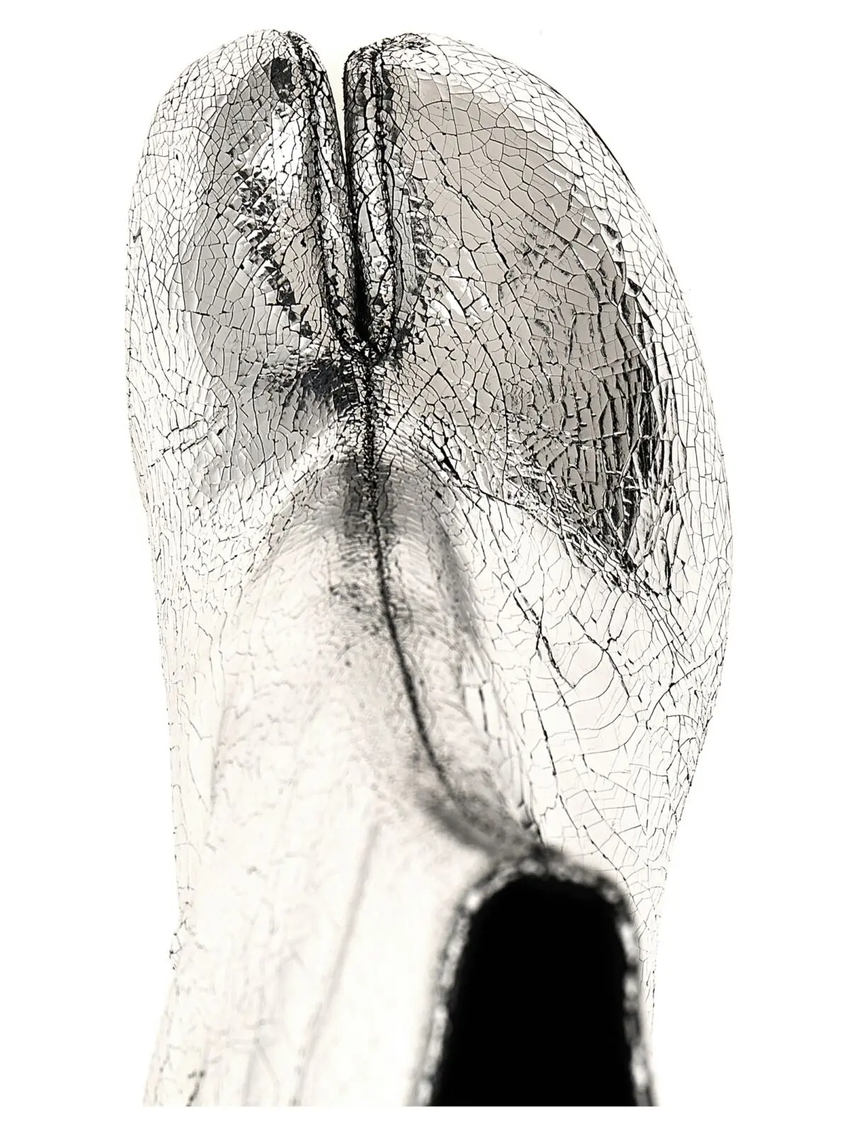 Чоботи-ботильйони Tabi Maison Margiela Срібні 3 'Tabi' ankle boots Woman MAISON MARGIELA Silver