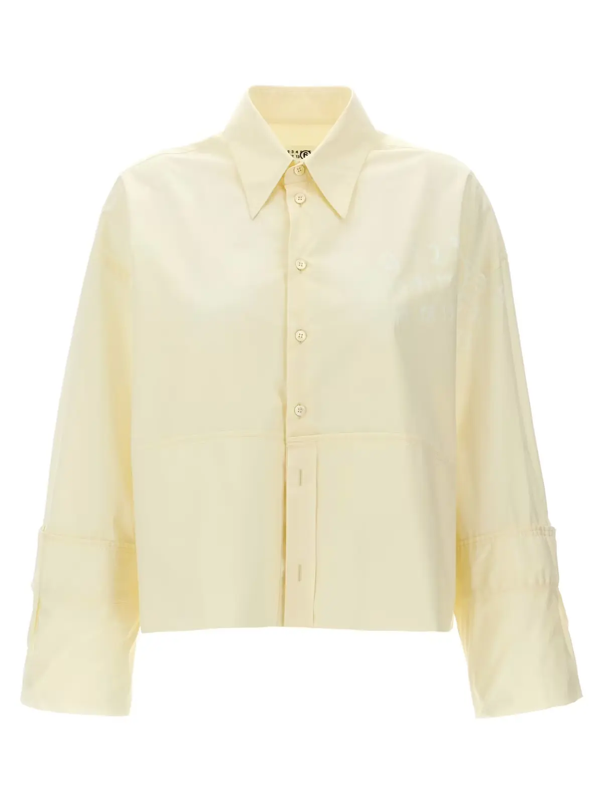 Сорочка Mm6 Maison Margiela Logo print Біла 1 Logo print shirt MM6 MAISON MARGIELA White