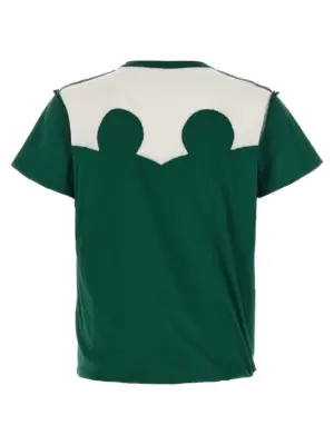 'Western patchwork' T-shirt S67GC0029S24607621 MAISON MARGIELA Green