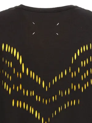 Double layer t-shirt 100% cotton MAISON MARGIELA Yellow