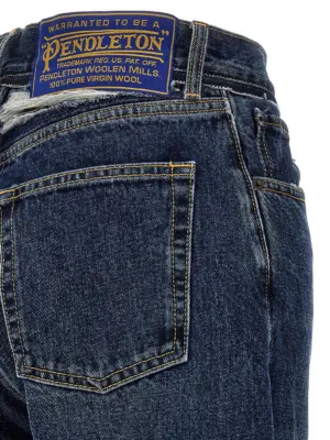 'Pendleton' jeans 100% cotton MAISON MARGIELA Blue