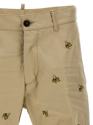 'Sexy Chino' trousers Man DSQUARED2 Beige