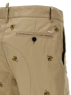 'Sexy Chino' trousers 100% cotton DSQUARED2 Beige
