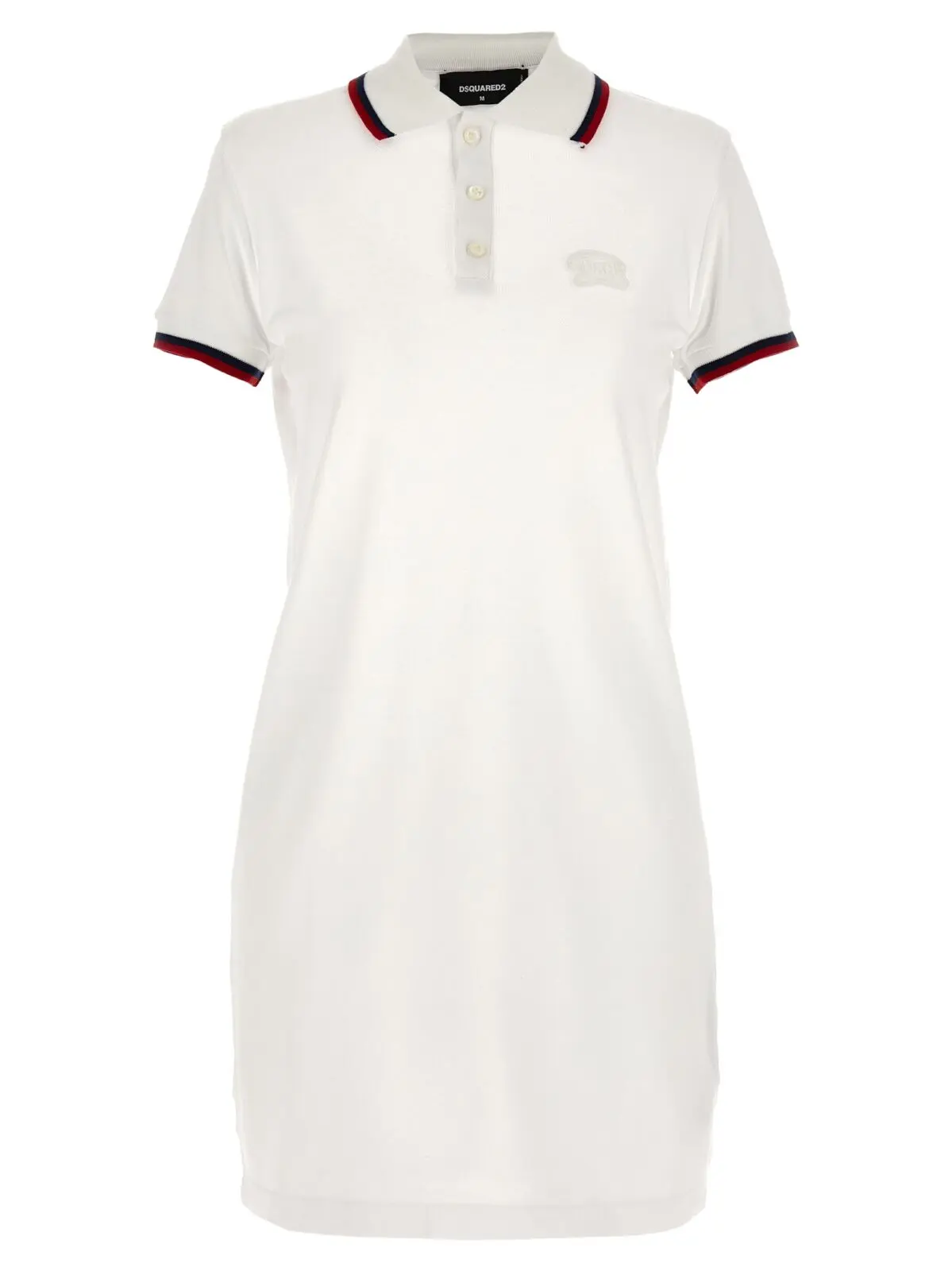 Сукня максі з вирізами Polo Dsquared2 1 Maxi cut out polo dress DSQUARED2 White