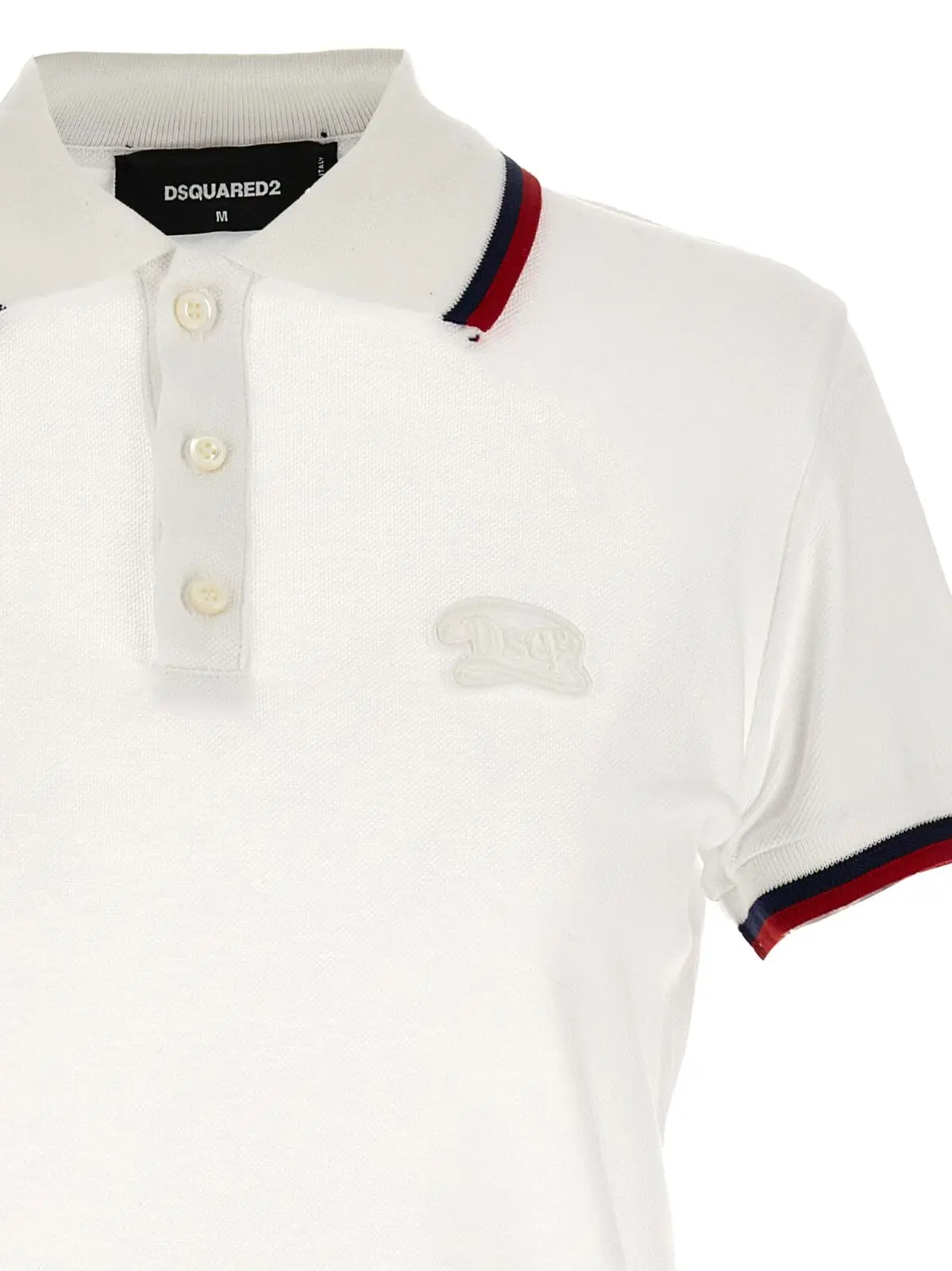 Сукня максі з вирізами Polo Dsquared2 3 Maxi cut out polo dress Woman DSQUARED2 White