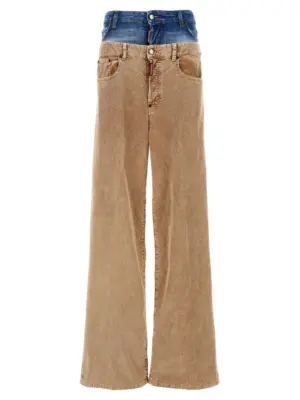 'Twin Pack' pants DSQUARED2 Beige