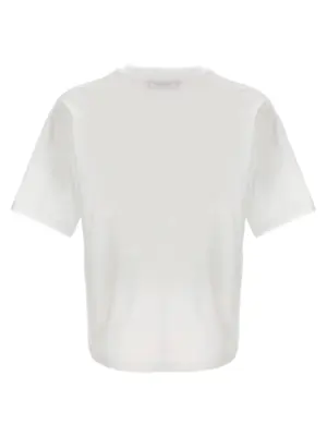 Logo T-shirt S74GD1197D20004100 DSQUARED2 White/Black