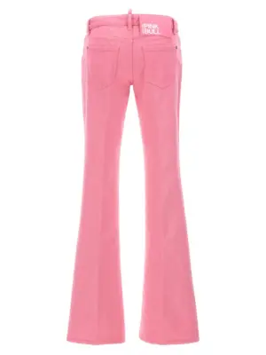 'Medium waist flare' jeans S75LB0860S30811243 DSQUARED2 Pink