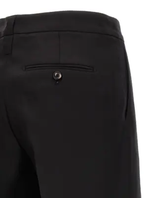 'Ima' pants 65% virgin wool 35% silk CELLAR DOOR Black
