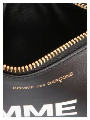 'Huge Logo' purse Unisex COMME DES GARÇONS WALLET White/Black