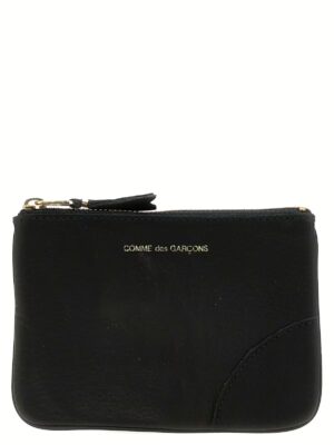'Washed' wallet COMME DES GARÇONS WALLET Black