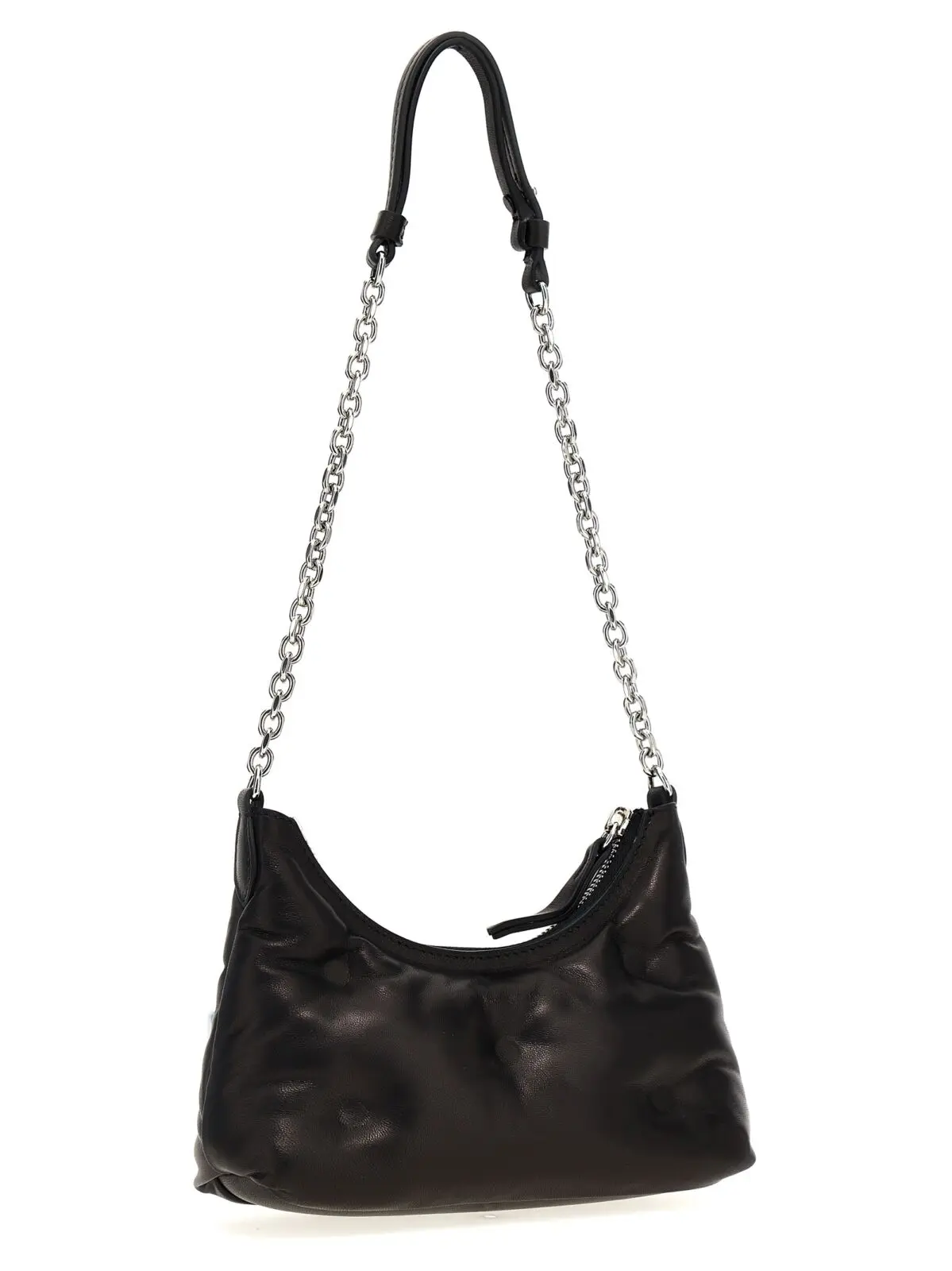 Сумка на плече Maison Margiela Glam Slam hobo micro Чорна 2 'Glam Slam hobo micro' shoulder bag SB1WG0021P4300T8013 MAISON MARGIELA Black