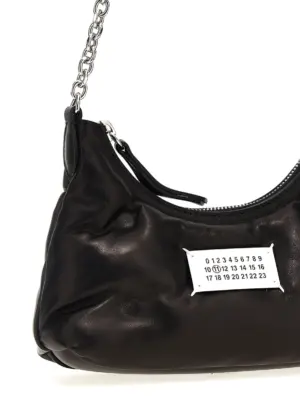 'Glam Slam hobo micro' shoulder bag Unisex MAISON MARGIELA Black