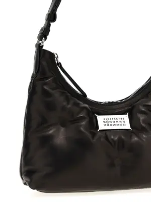 Shoulder bag 'Glam Slam hobo small' Woman MAISON MARGIELA Black
