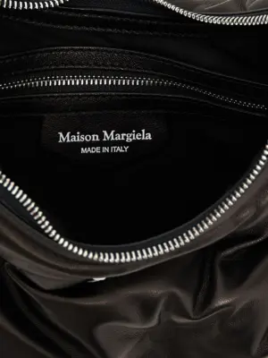 Shoulder bag 'Glam Slam hobo small' 100% lamb leather (Ovis Aries) MAISON MARGIELA Black