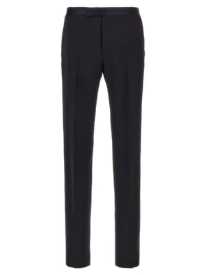 Tuxedo dress 100% virgin wool TAGLIATORE Blue