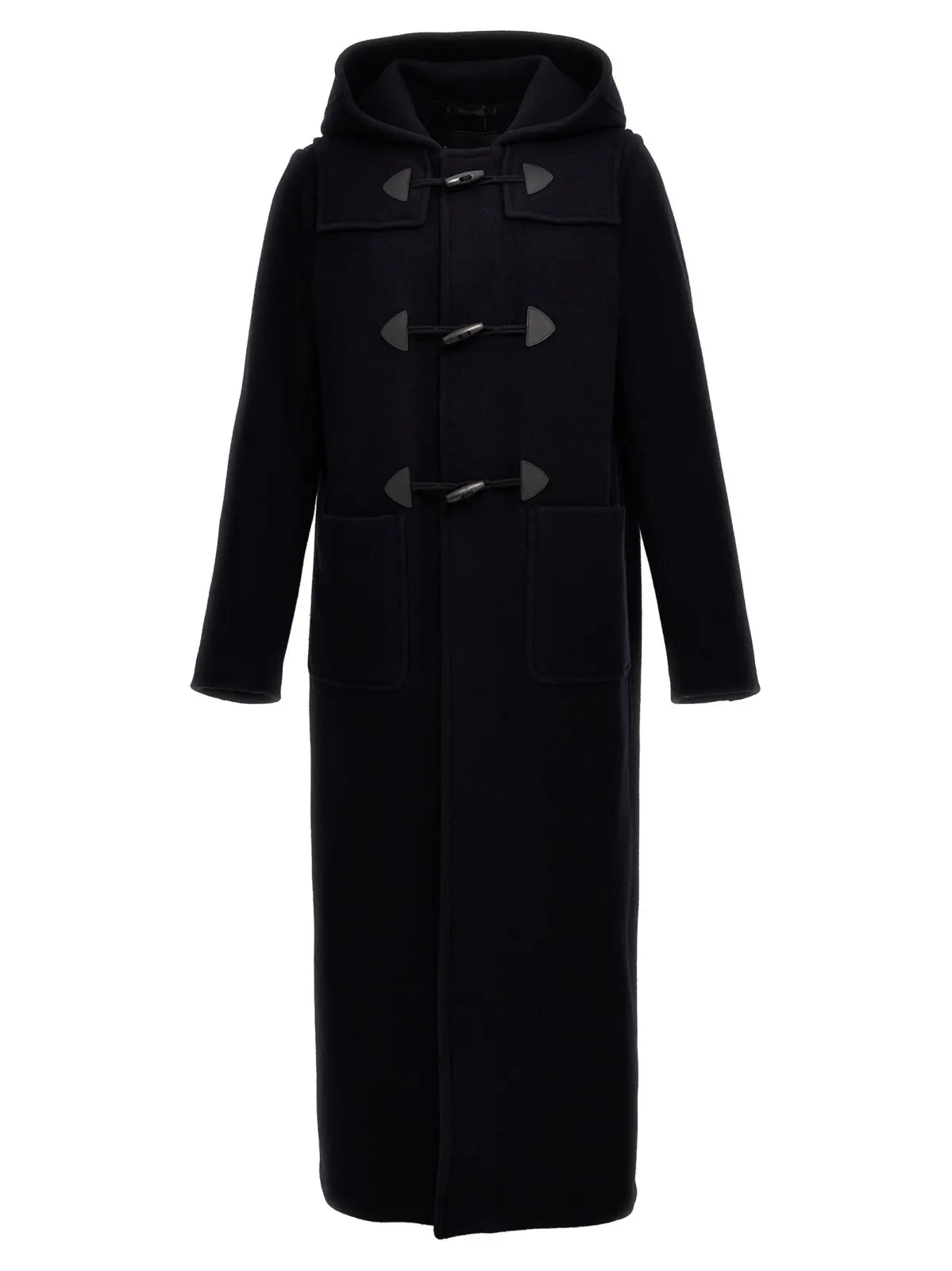 Пальто Long montgomery Prada Синій 1 Long montgomery coat PRADA Blue