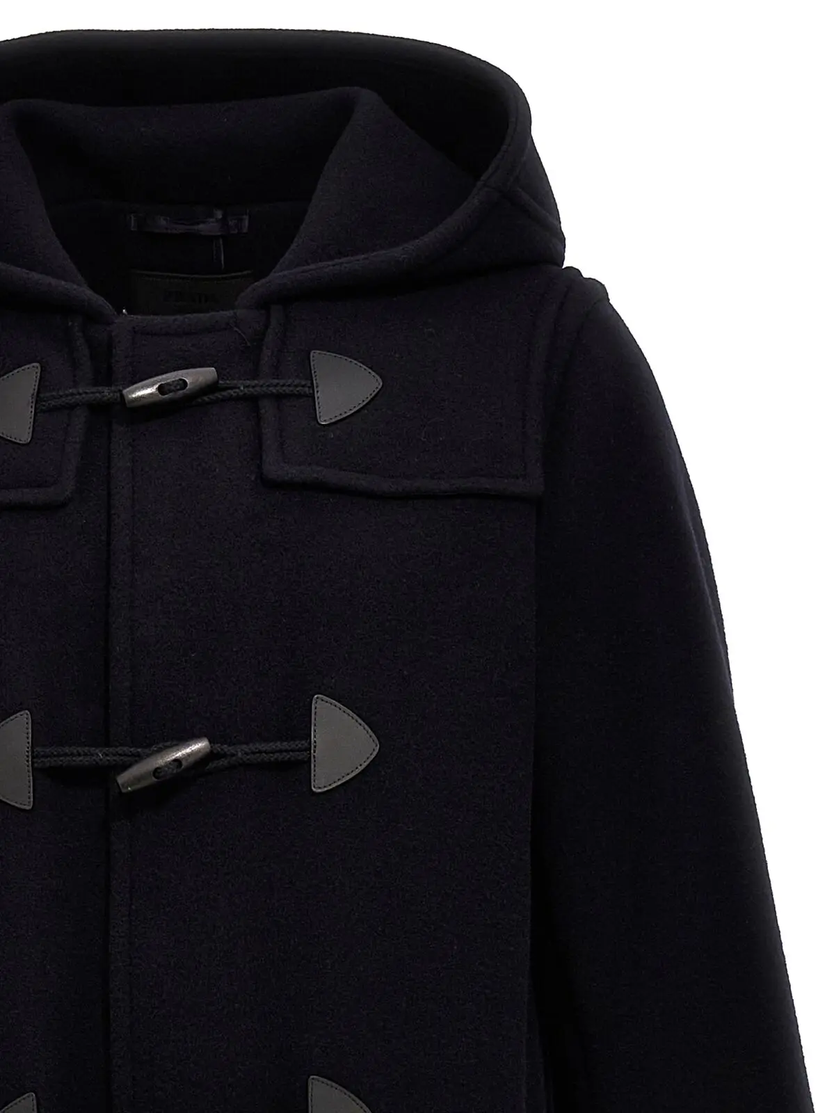 Пальто Long montgomery Prada Синій 3 Long montgomery coat Man PRADA Blue