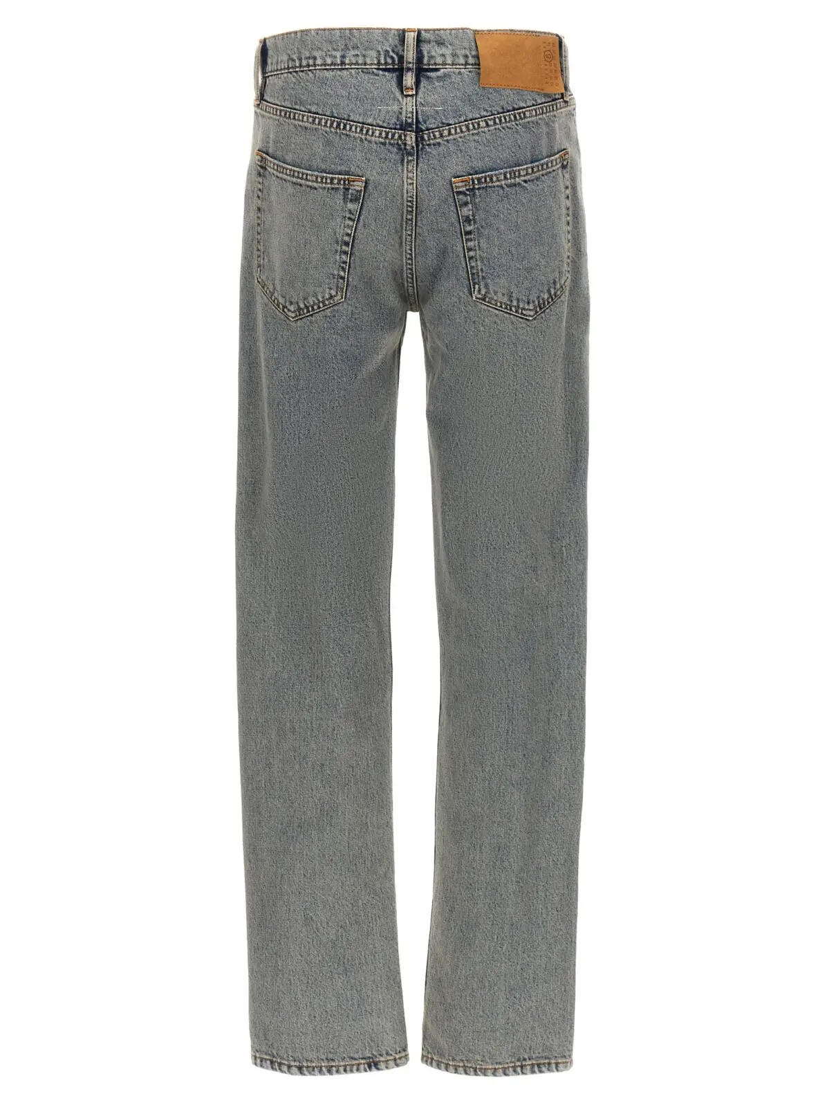 Джинси Mm6 Maison Margiela з видимими швами Блакитні 2 Visible stitching jeans SH0LA0006S30844962 MM6 MAISON MARGIELA Light Blue