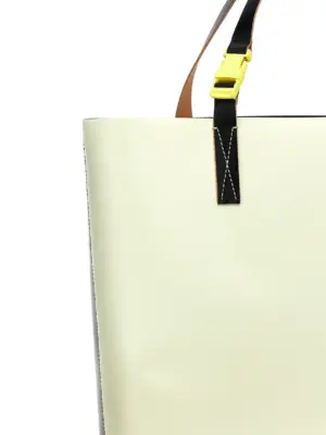 Logo shopping bag Unisex MARNI White/Black