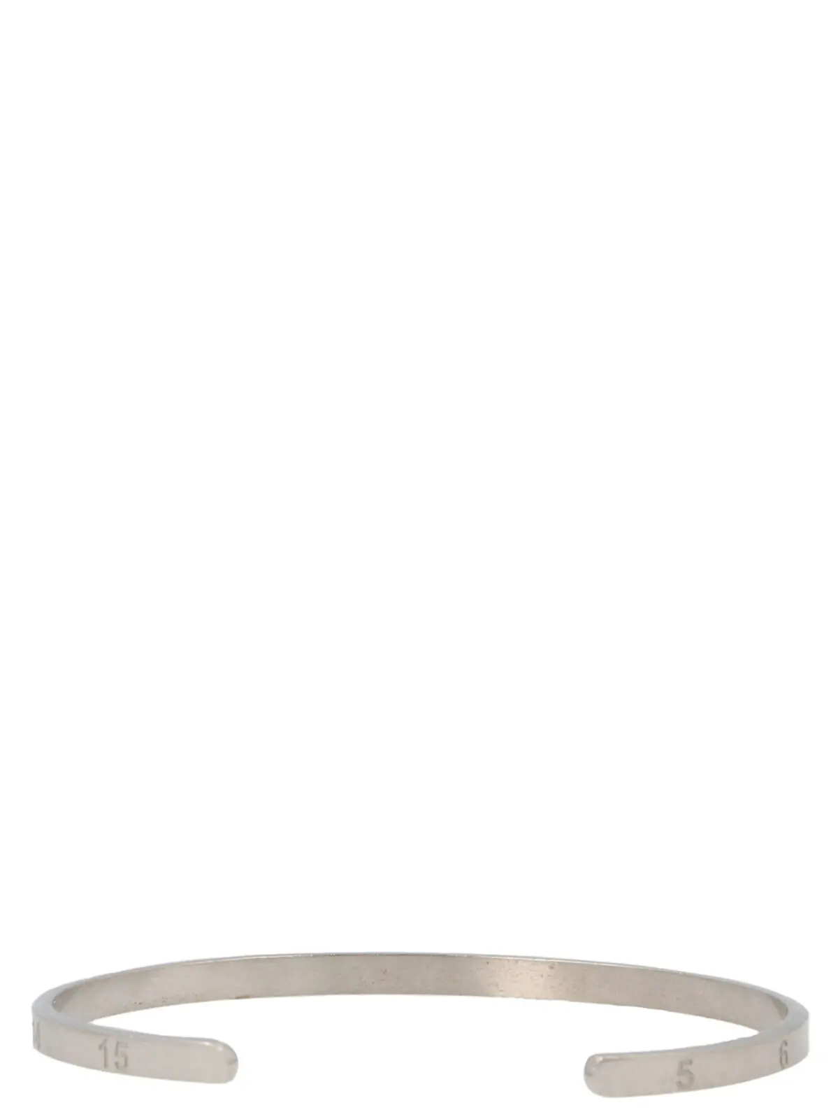 Браслет Maison Margiela з логотипом Срібний 2 Logo bracelet SI8UY0002SV0129951 MAISON MARGIELA Silver