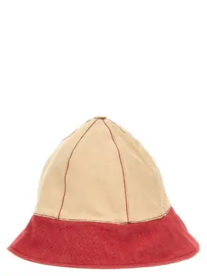 Multicolor denim bucket hat SN2PXY01BPT1060660 SUNNEI Multicolor