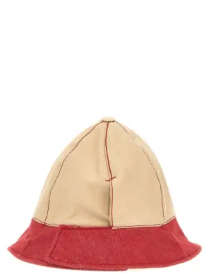 Multicolor denim bucket hat Man SUNNEI Multicolor