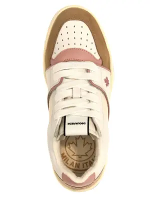 'Spiker' sneakers 100% calfskin leather (Bos Taurus) DSQUARED2 Multicolor