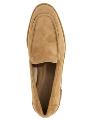 'Soft Loafers' loafers 100% goat leather (Capra Hircus Hircus) MAX MARA Beige