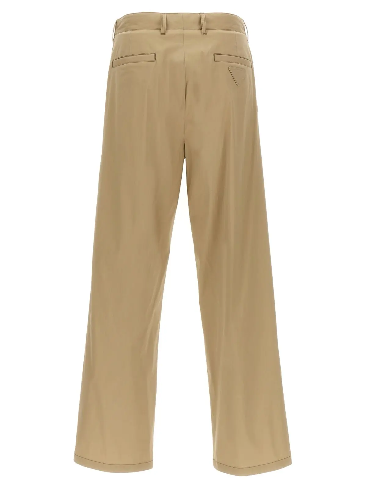 Штани з попліну Prada Бежеві 2 Poplin pants SPH364SOOO12VCF0065 PRADA Beige