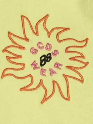 T-shirt 'Surfing Weirdo' 100% cotton GCDS Green