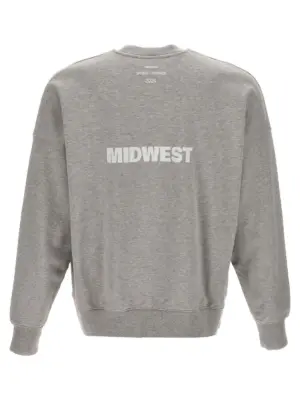 'Midwest' sweatshirt SS2414OATMEALGREY 1989 STUDIO Gray