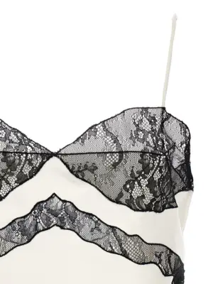 'Narcisa' top Woman THE ANDAMANE White/Black